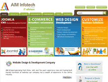 Tablet Screenshot of aimtos.com